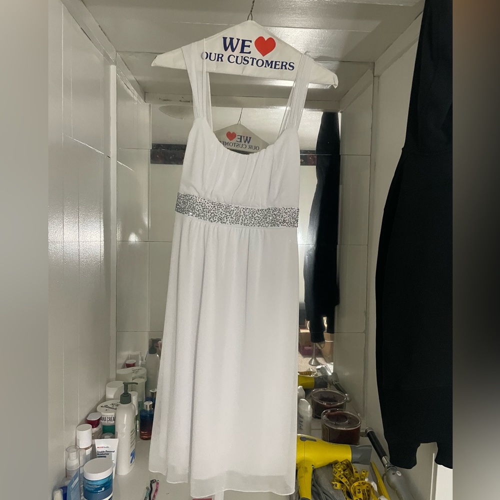White dress